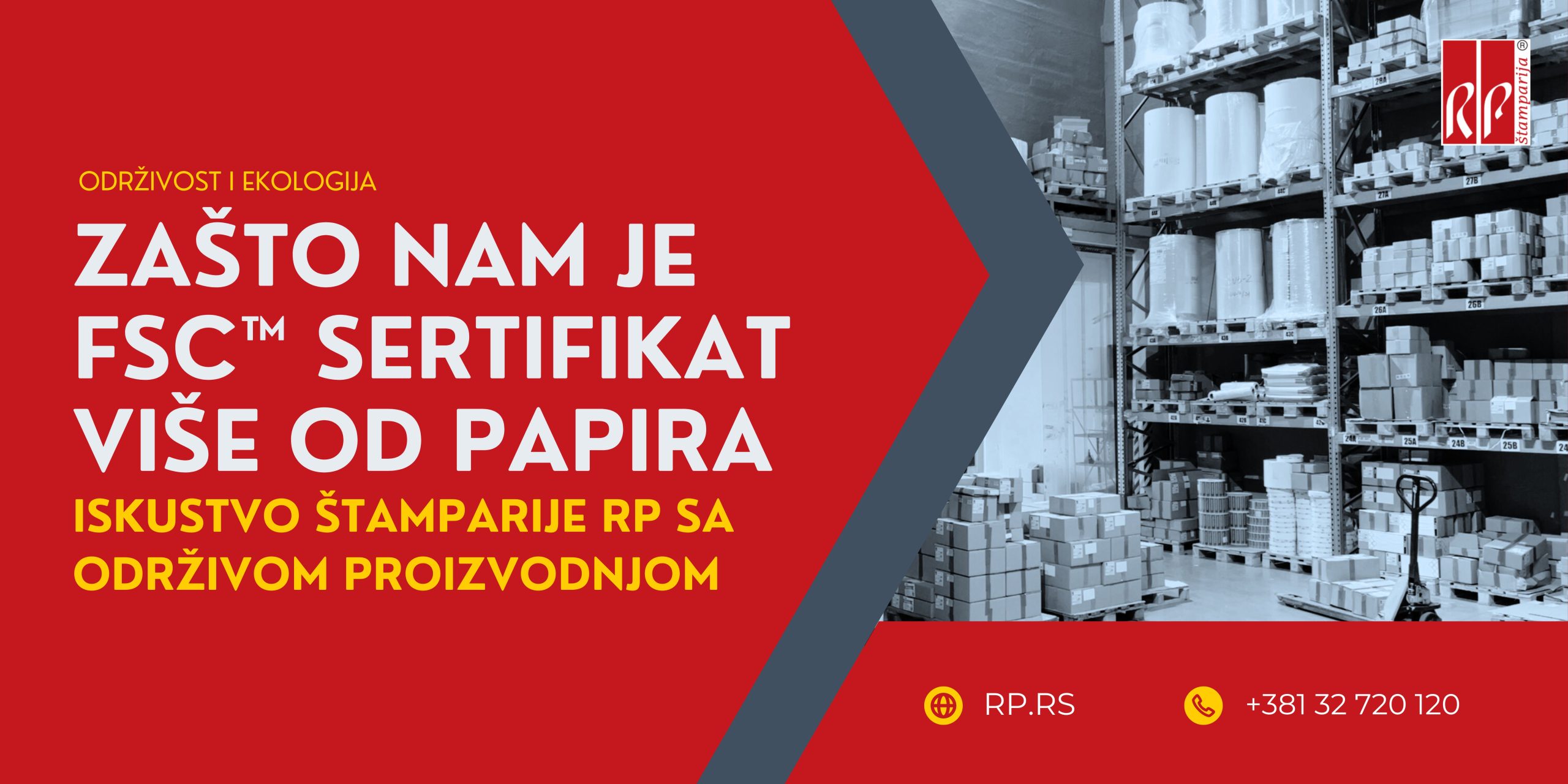 Kultura ekologije u Štampariji RP ne svodi se samo na sertifikate. Naše zaposlene redovno uključujemo u interne obuke o ekološkim standardima, selektivnoj separaciji otpada, racionalnoj potrošnji energije i vodi, ali i partnerskim akcijama sa lokalnom zajednicom. P