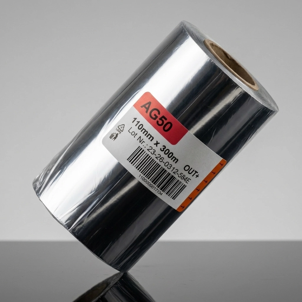 AG50 RESIN termal transfer ribon u rolni