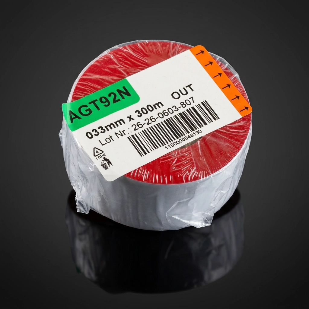 AGT92 crveni RESIN ribon u rolni