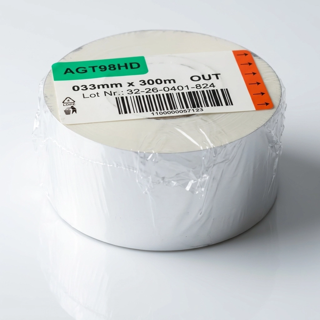 AGT98 beli RESIN ribon u rolni