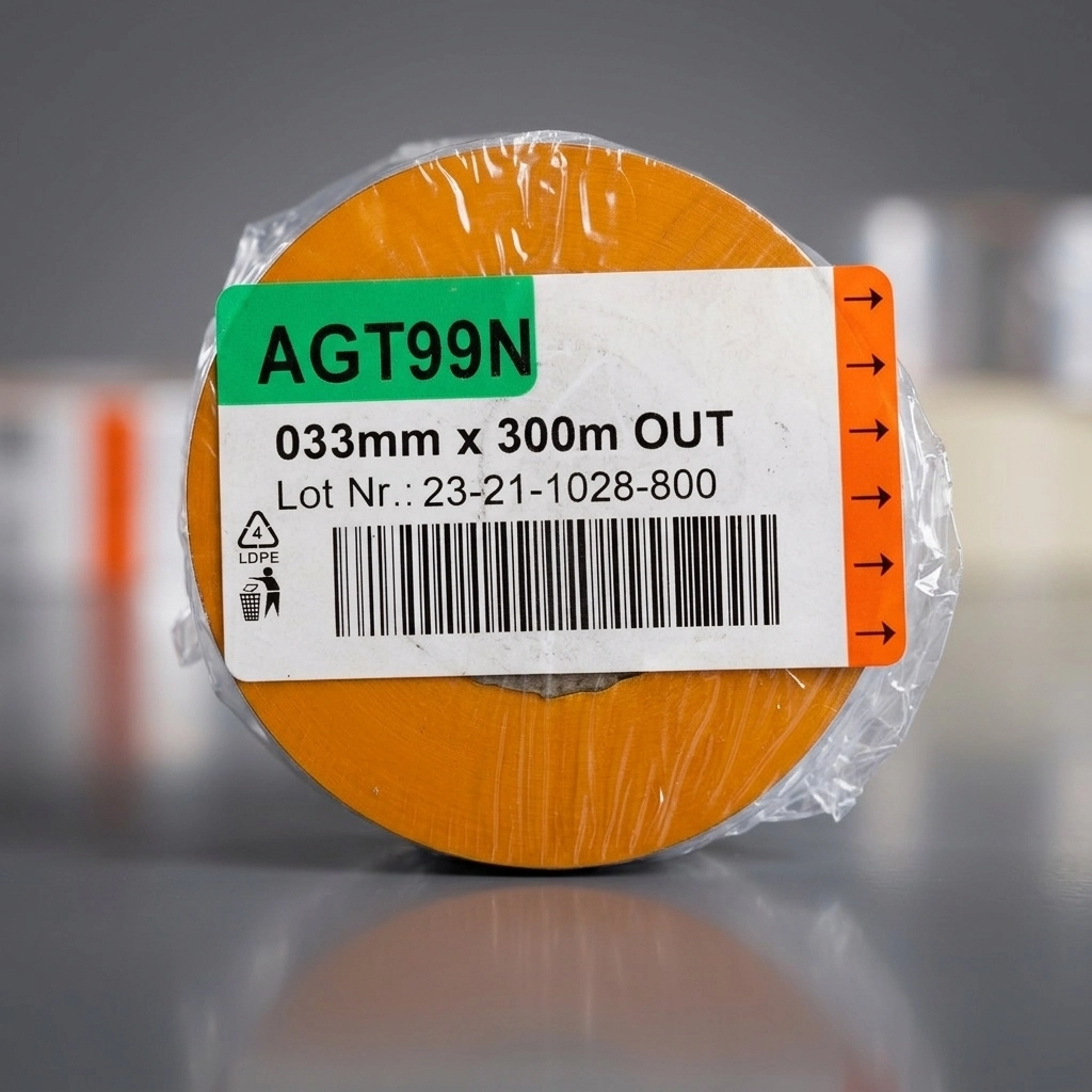 AGT99 žuti RESIN ribon u rolni
