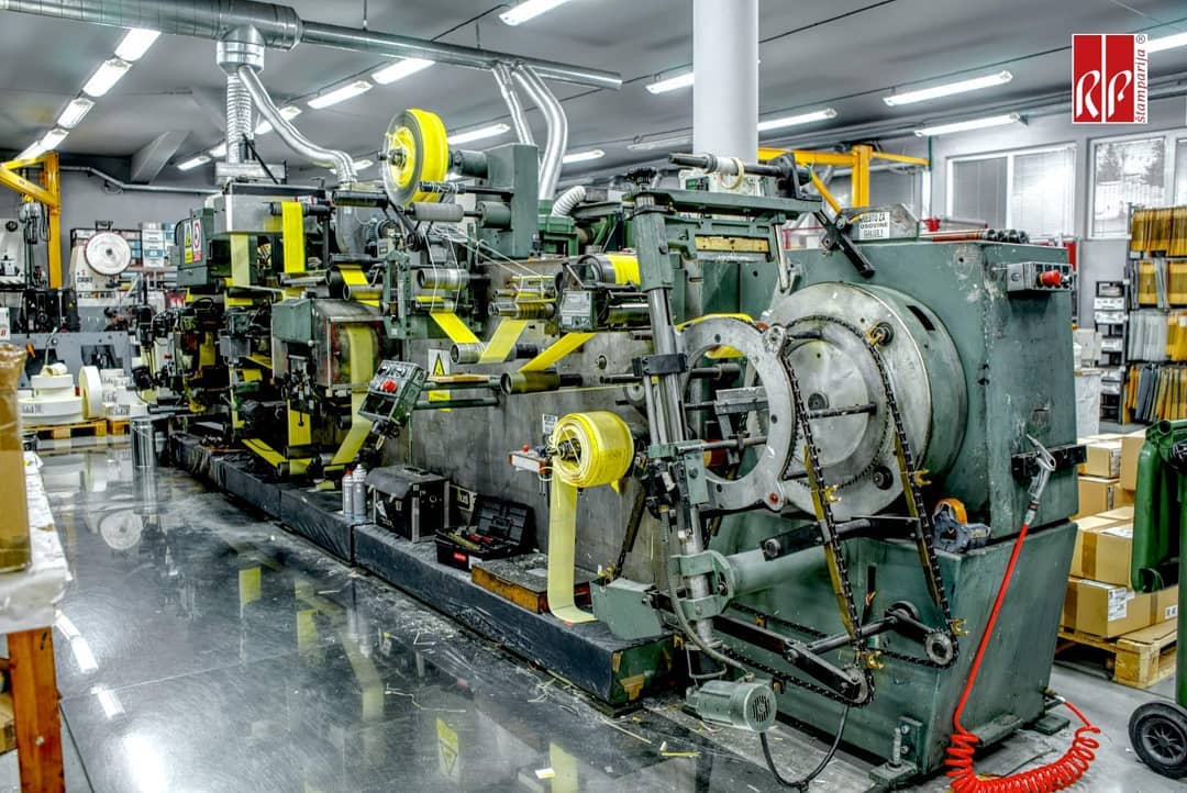 Gallus RCS 330 kombinovana štamparska mašina za etikete