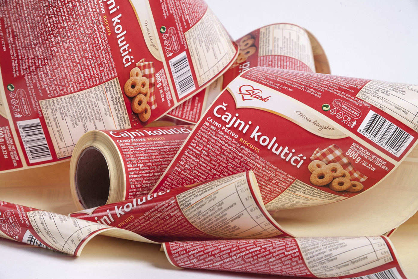 Etikete za keks i konditorske proizvode