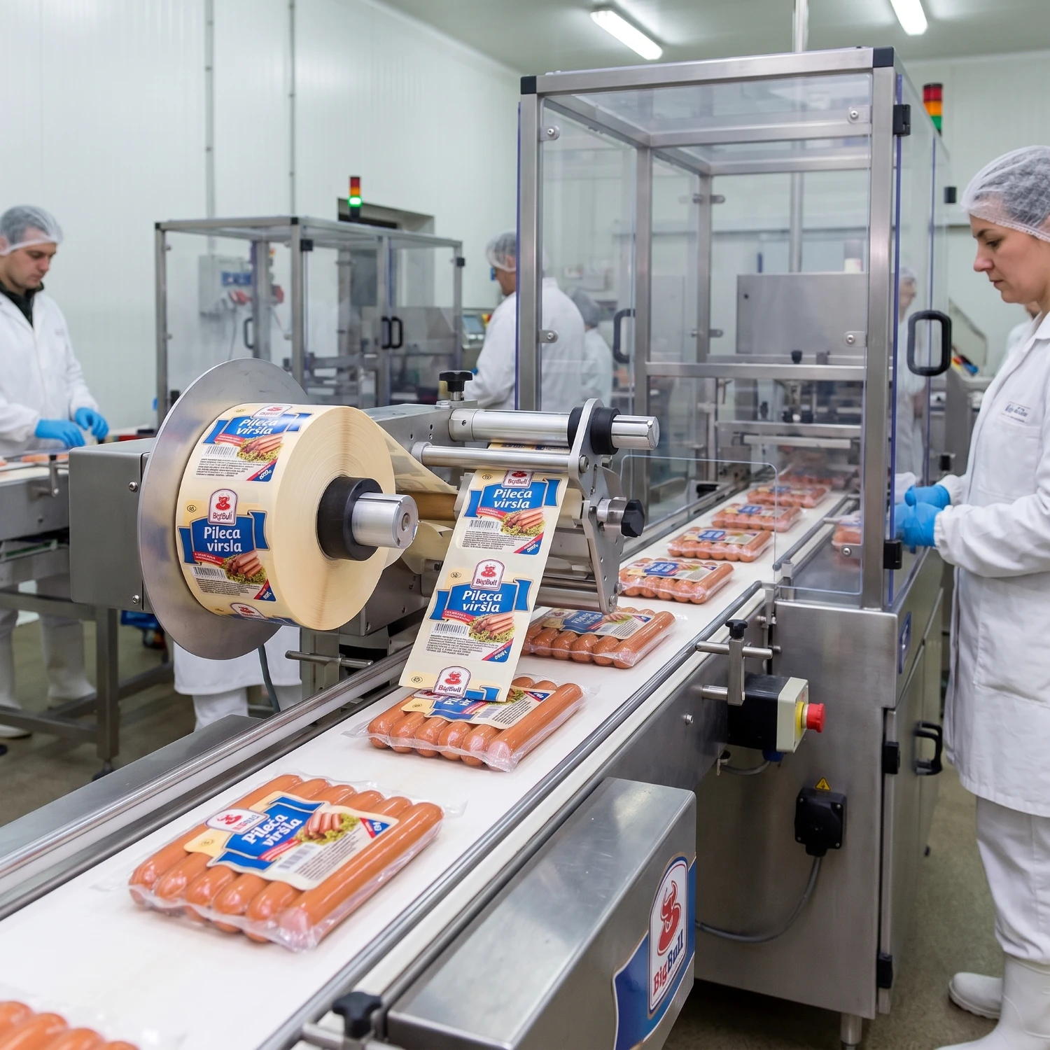 Etiketiranje vakuum pakovanja u mesnoj industriji
