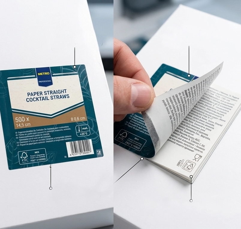 Tehnička specifikacija i prepress priprema za višeslojne etikete